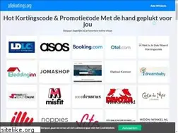 Sites similar to allekortings.org