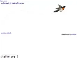 Sites similar to allelectricvehiclerally.org