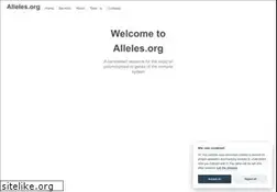 Sites similar to alleles.org