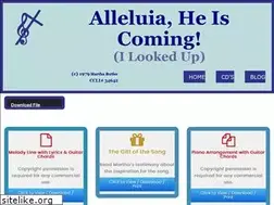 Sites similar to alleluiaheiscoming.com