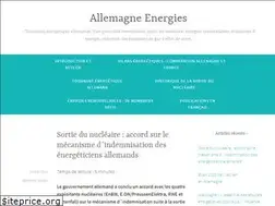 Sites similar to allemagne-energies.com