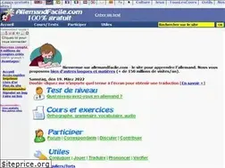 Sites similar to allemandfacile.com
