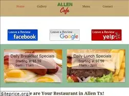 Sites similar to allen-cafe.com