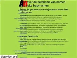 Sites similar to allenamen.nl