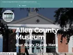Sites similar to allencountymuseum.org