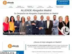 Sites similar to allendeabogados.com