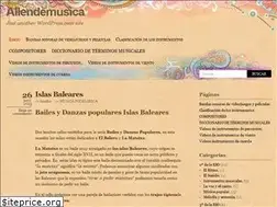 Sites similar to allendemusica.wordpress.com