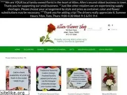 Sites similar to allenflowershop.com