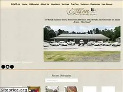Sites similar to allenfunerals.com