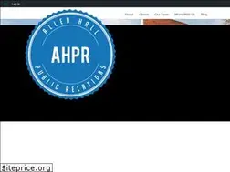 Sites similar to allenhallpr.com