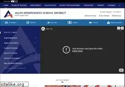 Sites similar to allenisd.org