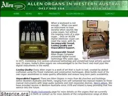 Sites similar to allenorgan.com.au