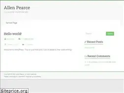 Sites similar to allenpearce.com