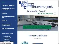 Sites similar to allenroofinginc.com
