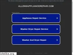 Sites similar to allensappliancerepair.com