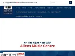 Sites similar to allensmusiccentre.co.uk