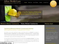 Sites similar to allenwebblaw.com