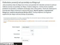 Sites similar to alleprowizja.pl