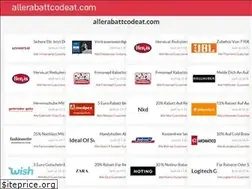 Sites similar to allerabattcodeat.com