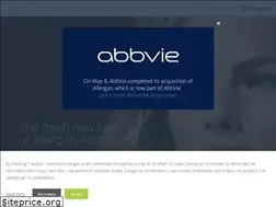 Sites similar to allergan.co.uk