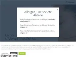 Sites similar to allergan.fr