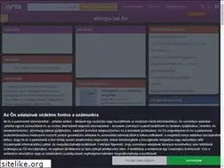Sites similar to allergia.lap.hu