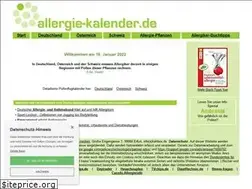 Sites similar to allergie-kalender.de