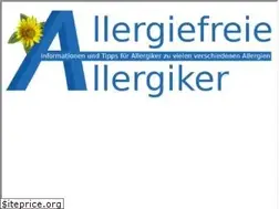 Sites similar to allergiefreie-allergiker.de