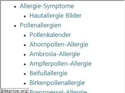 Sites similar to allergieladen.de