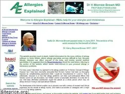 Sites similar to allergiesexplained.com