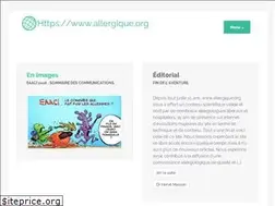 Sites similar to allergique.org