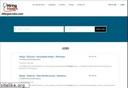 Sites similar to allergistjobs.com
