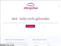 Sites similar to allergosan.com