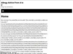 Sites similar to allergyadviceatoz.com