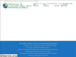Sites similar to allergyandasthmacarepc.com