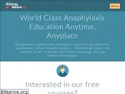 Sites similar to allergyaware.ca