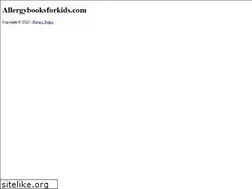 Sites similar to allergybooksforkids.com
