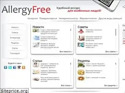 Sites similar to allergyfree.ru