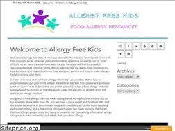 Sites similar to allergyfreekids.com.au