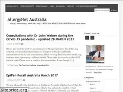 Sites similar to allergynet.com.au