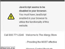 Sites similar to allergystore.com