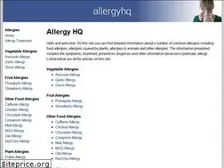 Sites similar to allergysymptomsx.com