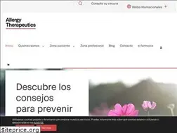 Sites similar to allergytherapeutics.es