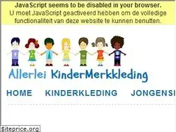 Sites similar to allerleikindermerkkleding.nl
