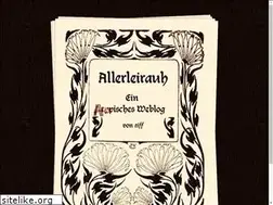 Sites similar to allerleirauh.info