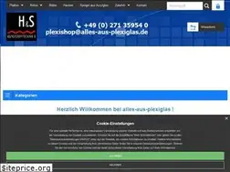 Sites similar to alles-aus-plexiglas.de