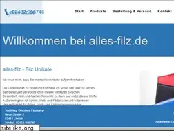Sites similar to alles-filz.de