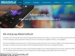 Sites similar to allesin1info.nl