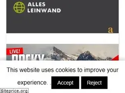 Sites similar to allesleinwand.at