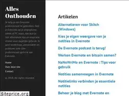 Sites similar to allesonthouden.nl